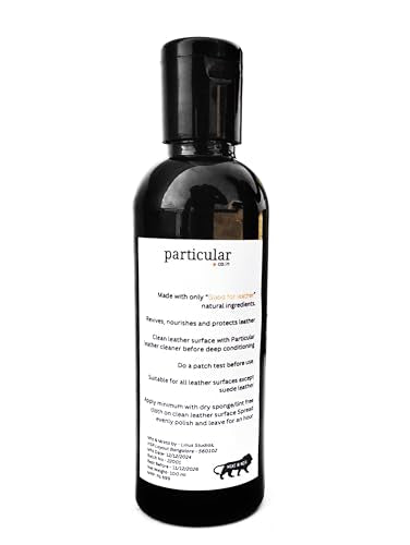 Particular: Leather Deep Conditioning Oil with Lanolin
