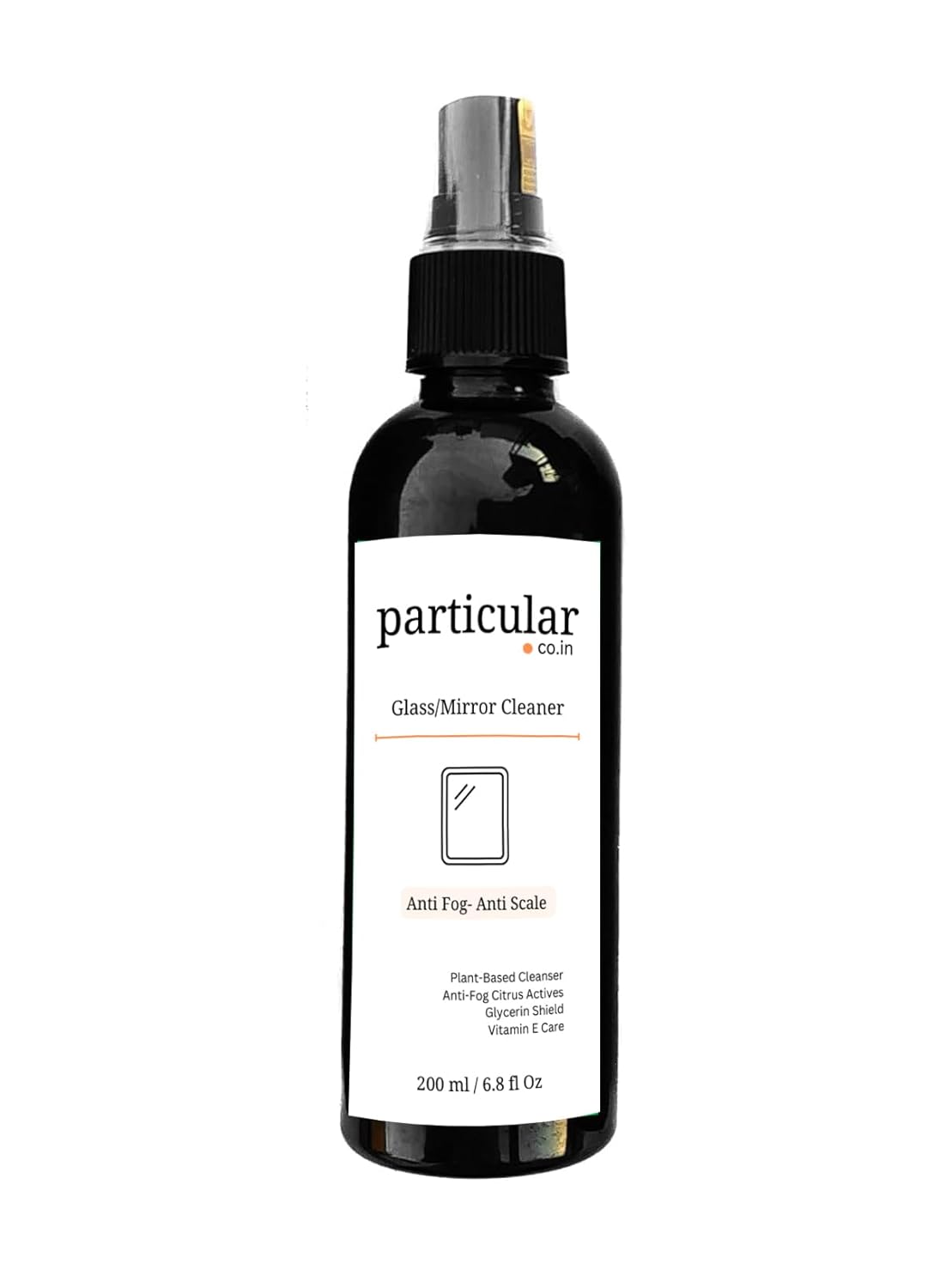 Particular Glass & Mirror Cleaner | Streak-Free, Anti-Fog & Water-Repellent | Removes Hard Water Stains | Fast-Drying, Safe for All Glass Surfaces