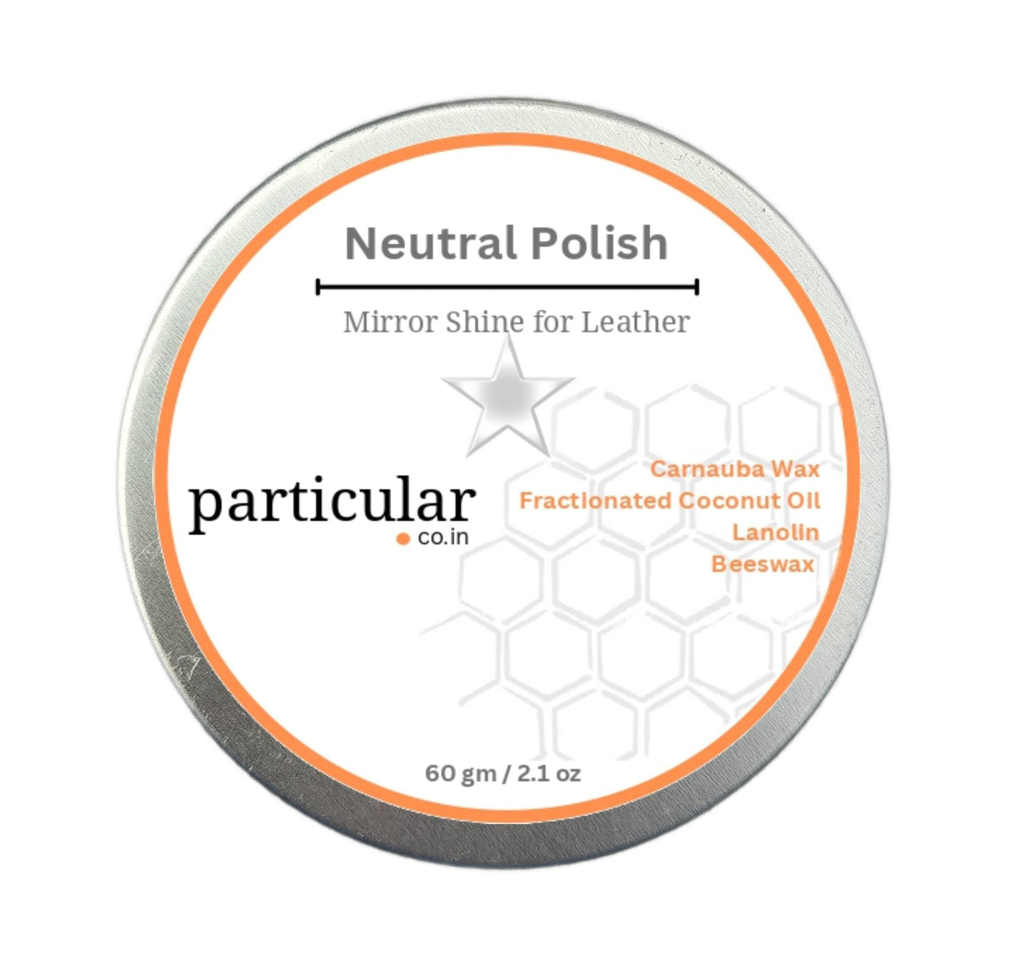 Neutral Polish with Lanolin and Carnauba wax for natural leather | Nourish and Mirror Shine |
