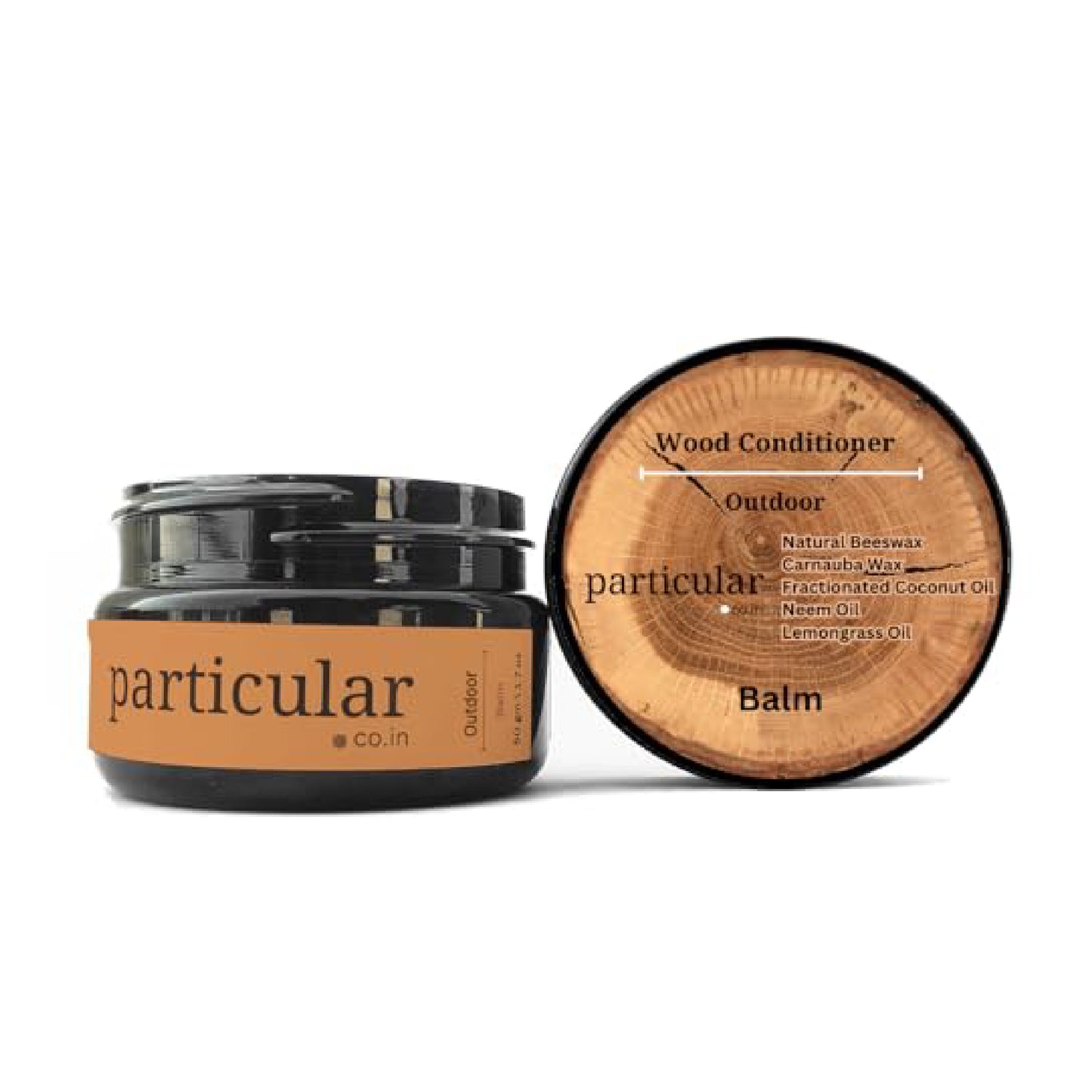 Particular: Wood Conditioning and Sealing Balm with Beeswax : Outdoor use