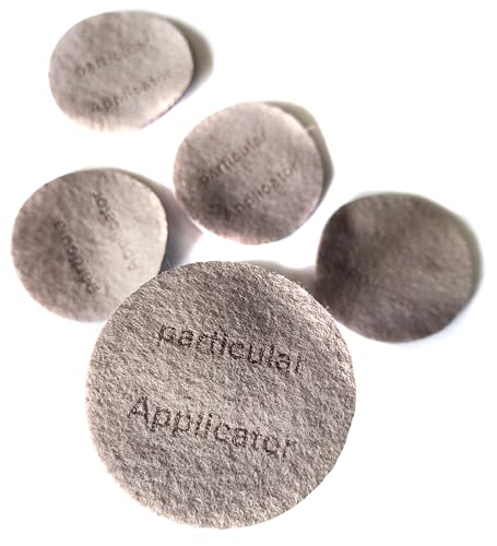 Applicator for Balm,Lotion, Oil or Cleaner | Lint Free Felt| : Pack of 12