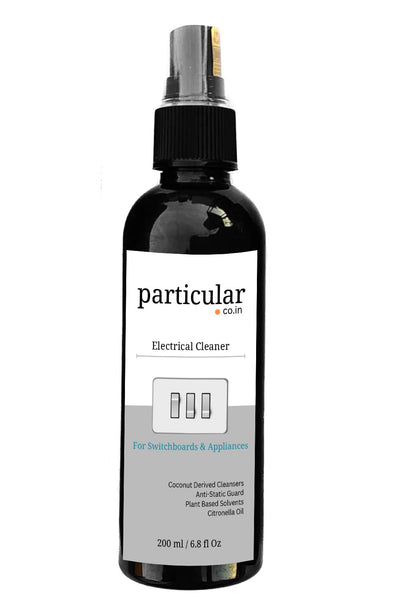 Particular Electric Appliance & Switchboard Cleaner | Streak-Free, Anti-Static & Dust-Repellent | Fast Drying, Low-Residue Formula | Safe for Electronics | Fresh Citronella Scent