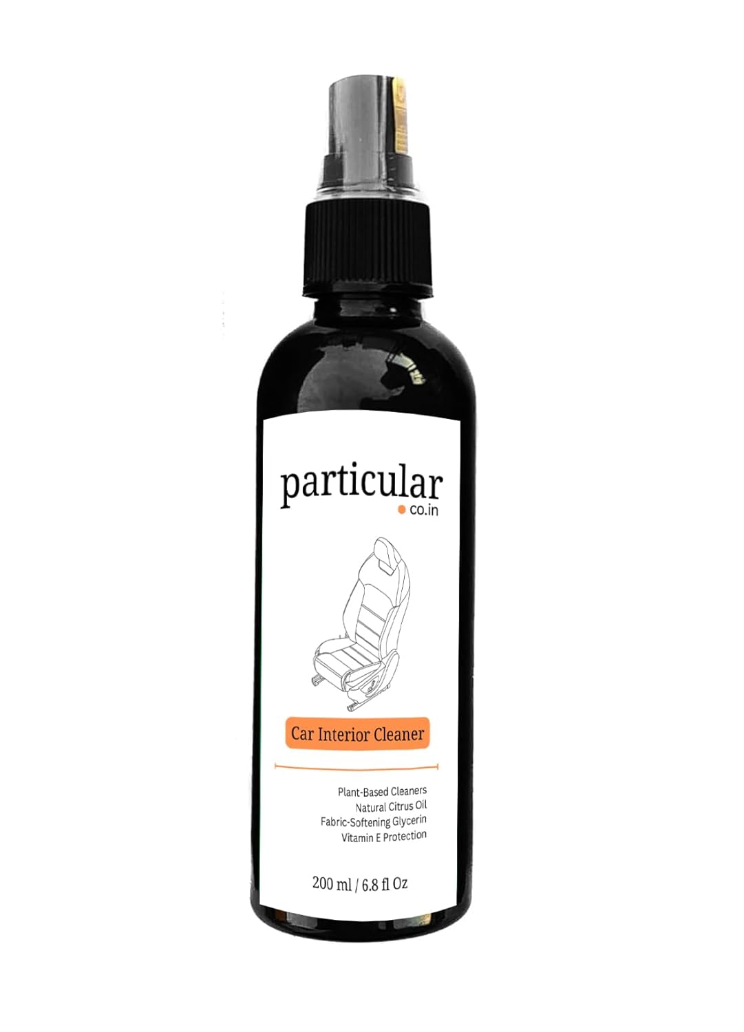 Particular Car Interior & Upholstery Cleaner | Removes Stains, Refreshes Fabric & Surfaces | Anti-Static, Non-Sticky, Fast-Drying Formula | Safe for Plastics, Fabric & Vinyl | No Residue