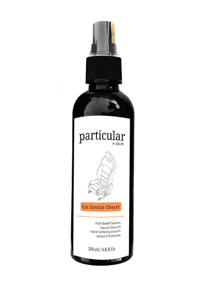 Particular Car Interior & Upholstery Cleaner | Removes Stains, Refreshes Fabric & Surfaces | Anti-Static, Non-Sticky, Fast-Drying Formula | Safe for Plastics, Fabric & Vinyl | No Residue