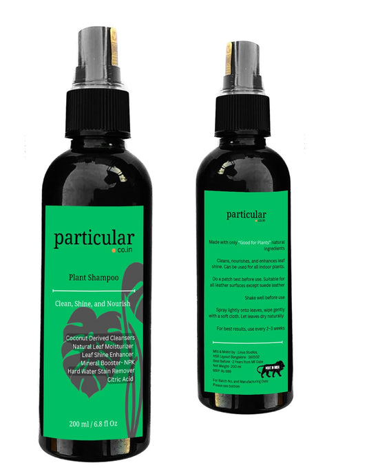 Particular: Gentle Leaf, Plant Cleaner and Nourisher | Plant-Safe Formula | Cleans, Nourishes with NPK & Enhances Shine