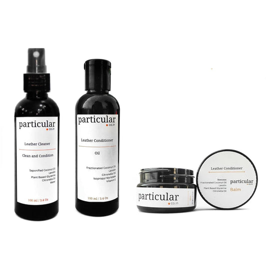 Leather Deep Cleaning and Conditioning Combos