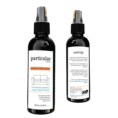 PU & Vegan Leather Cleaner + Conditioner