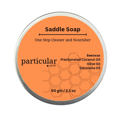 Particular: Saddle Soap, One Step Cleaner and Conditioner for Natural Leather