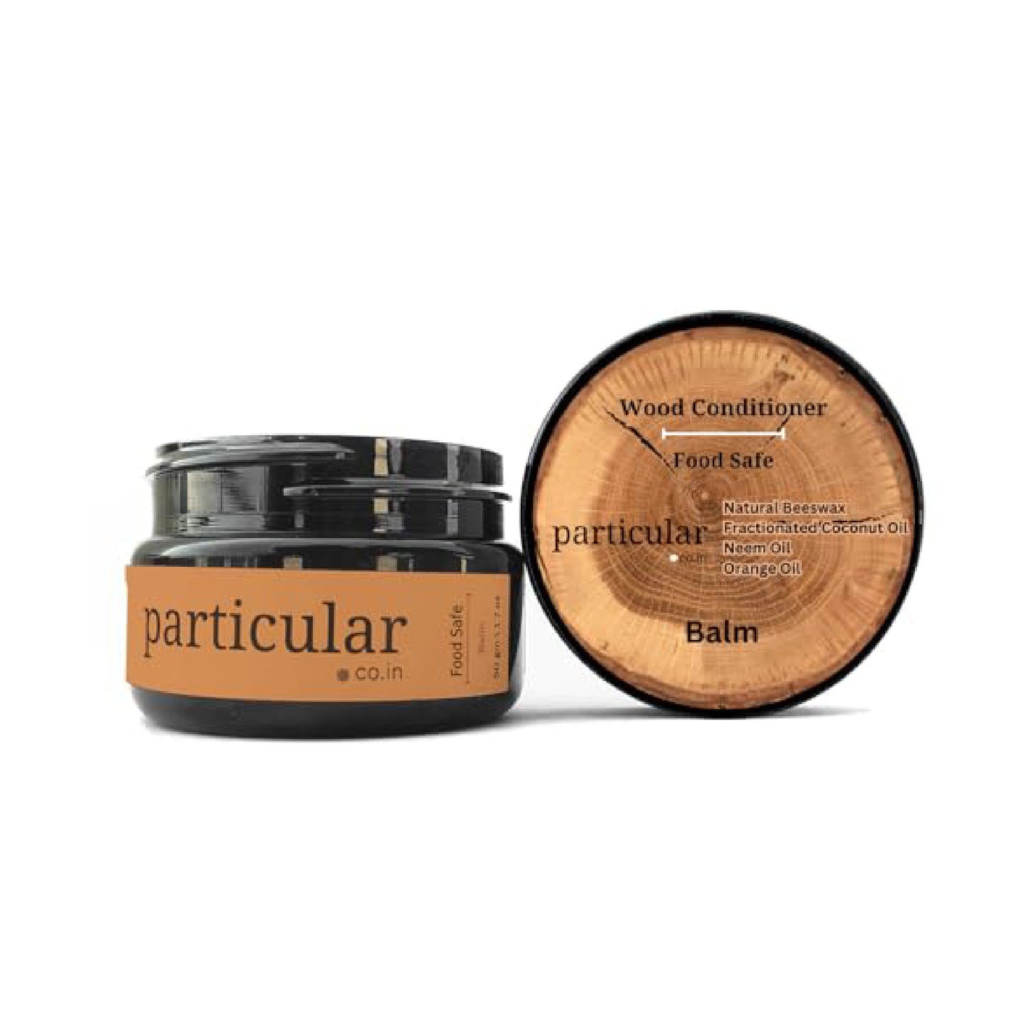 Particular: Wood Conditioning and Sealing Balm with Beeswax : Indoor use, Food Safe